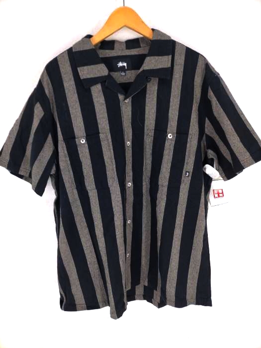 Stussy（ステューシー） ストライプ半袖シャツ メンズ トップス