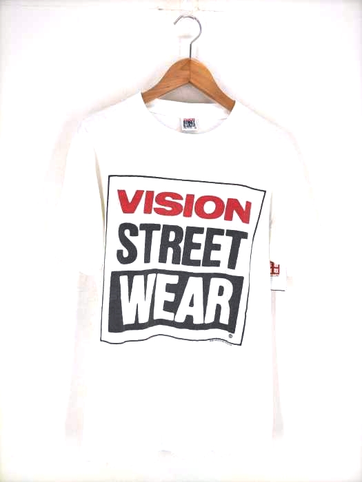 VISION STREET WEAR（ヴィジョンストリートウェア） 1987コピーライト ボックスロゴTシャツ メンズ トップス