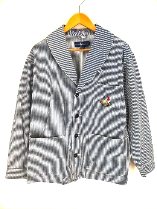 RALPH LAUREN（ラルフローレン） ヒッコリーテーラードジャケット 1967PORO1988 メンズ アウター