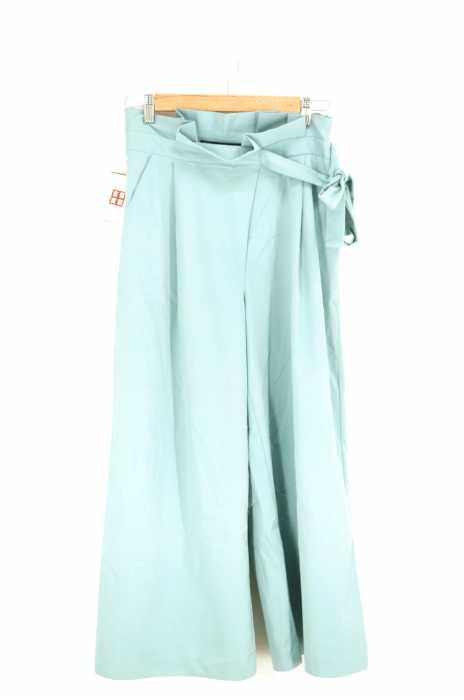 ZARA（ザラ） ワイドリボンパンツ レディース パンツ