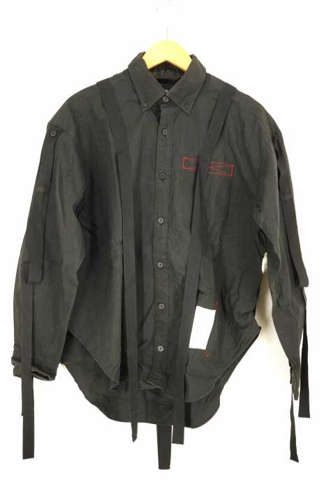 SYU. HOMME（シュウオム） Fake Suspender Shirts フェイクサスペンダーシャツ メンズ トップス