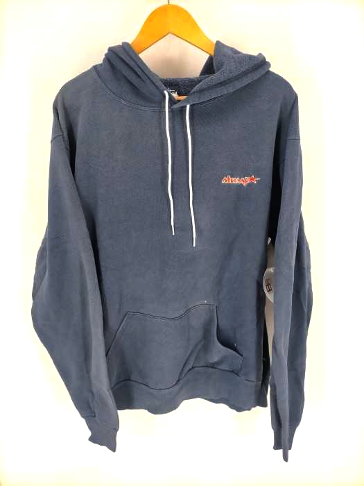 Stussy（ステューシー） 90s 紺タグ USA製 刺繍プルオーバーパーカー メンズ トップス