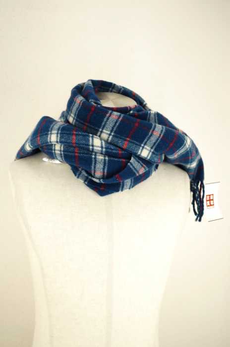 RALPH LAUREN (ラルフローレン) ウールチェックマフラー メンズ ファッション雑貨