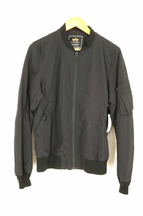 ALPHA INDUSTRIES (アルファインダストリーズ) NYLON STRETCH MA-1 LITE SHEL メンズ アウター