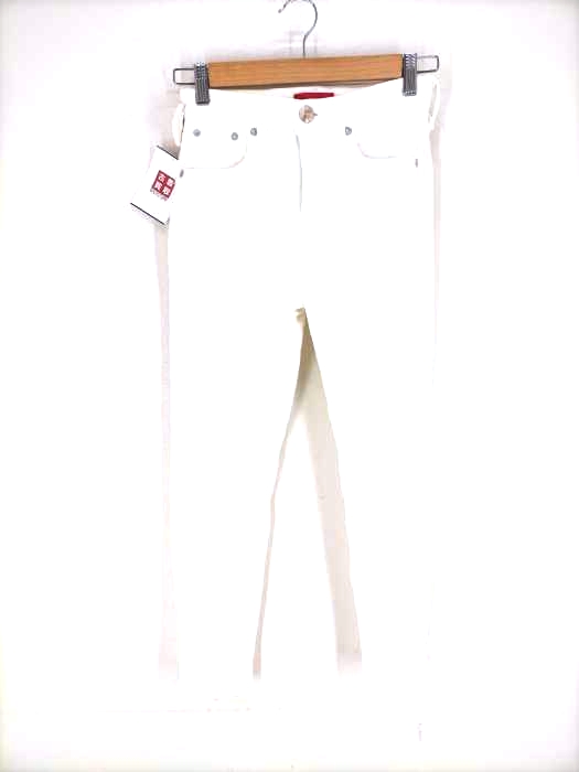 RED CARD（レッドカード） Anniversary Highrise White コットンストレッチデニム レディース パンツ