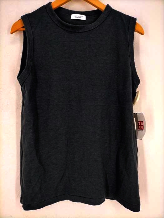 BEAUTY&YOUTH UNITED ARROWS（ビューティーアンドユースユナイテッドアローズ） 麻ブレンドノースリーブウォッシャブルカットソー レディース トップス
