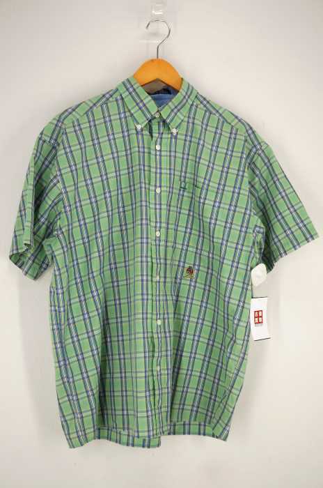 TOMMY HILFIGER （トミーヒルフィガー） 半袖チェックボタンダウンシャツ メンズ トップス