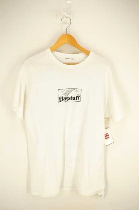 FLAGSTUFF（フラッグスタッフ） フロントロゴ バックプリントTシャツ メンズ トップス