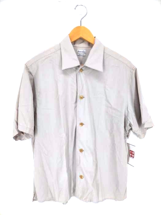 Steven Alan（スティーブンアラン） R/PE SOLID COLLAR SHIRT-BOLD/シャツ メンズ トップス