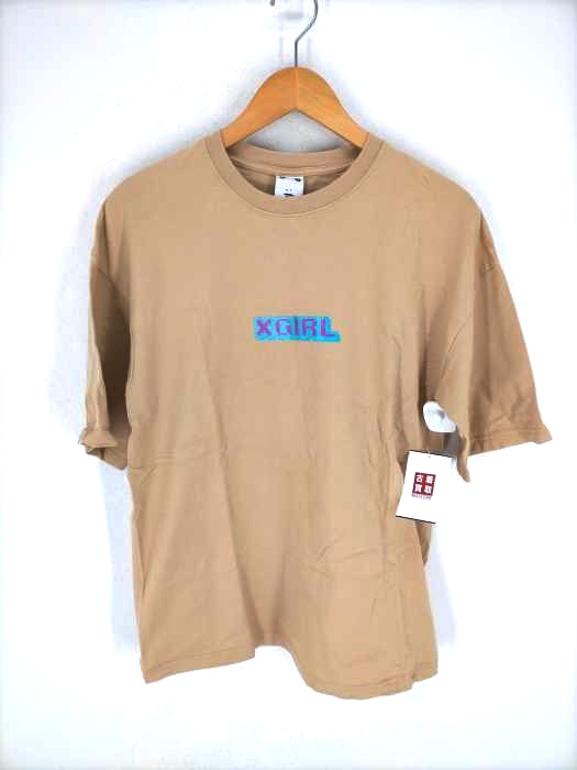 X-girl（エックスガール） ドットロゴTシャツ レディース トップス