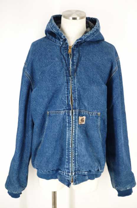 Carhartt （カーハート） デニム ジップアップフーディー メンズ アウター