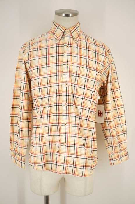 CHAPS RALPH LAUREN （チャップスラルフローレン） チェック柄コーデュロイボタンダウンシャツ メンズ トップス