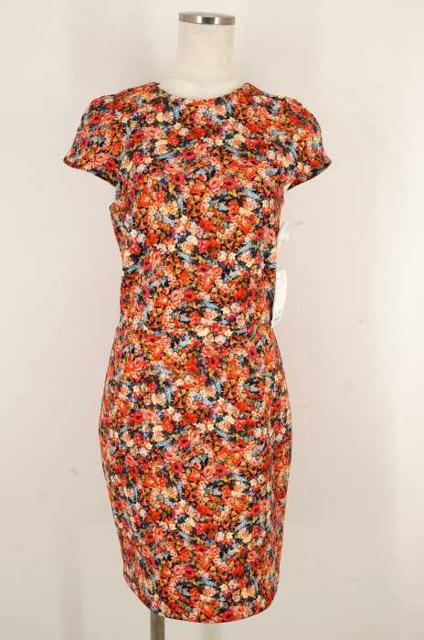 ZARA BASIC （ザラベーシック） 花柄ワンピース レディース ワンピース