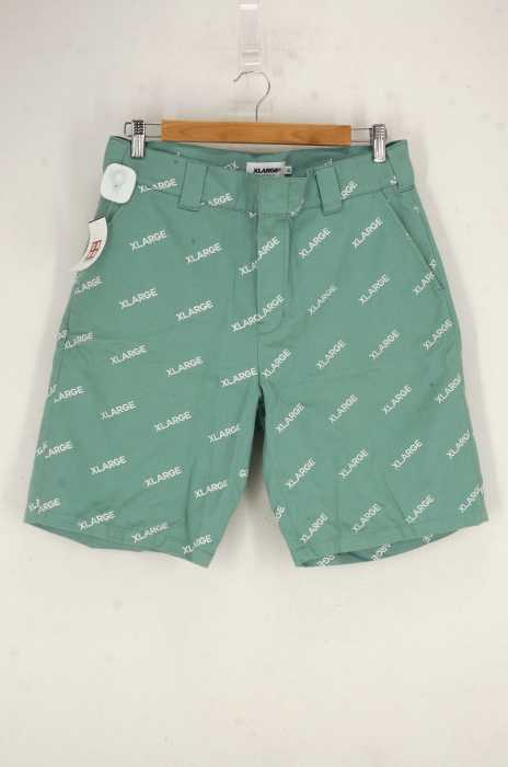 X-LARGE（エクストララージ） ALL OVER EMBROIDERY LOGO SHORT メンズ パンツ
