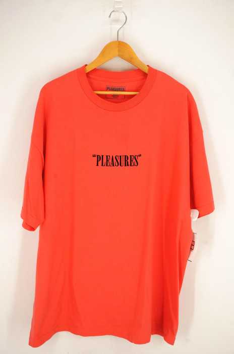 PLEASURES（プレジャーズ） CORE LOGO EMBROIDERED T-SHIRT メンズ トップス