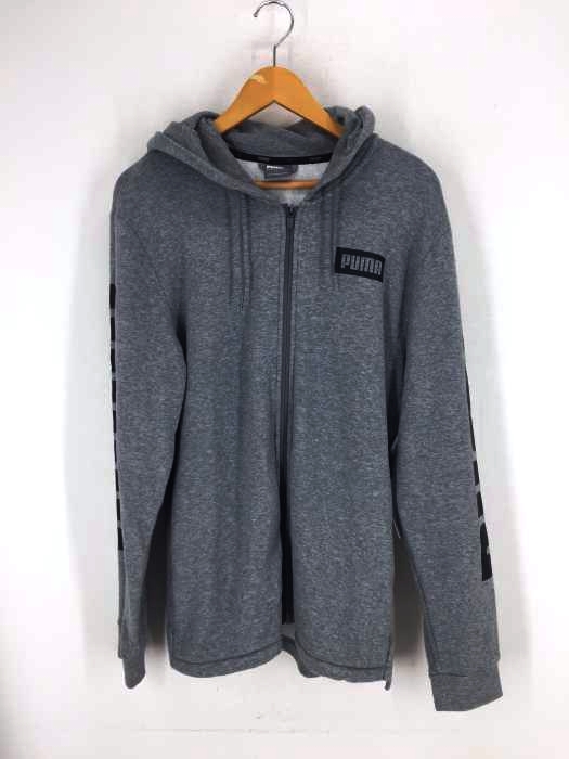 PUMA（プーマ） REBEL フーデッドスウェットジャケット メンズ トップス