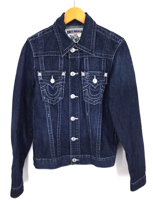 TRUE RELIGION（トゥルーレリジョン） ステッチ デニムジャケット メンズ アウター