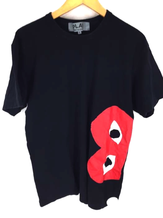 PLAY COMME des GARCONS(プレイコムデギャルソン) ロゴプリントTシャツ メンズ トップス