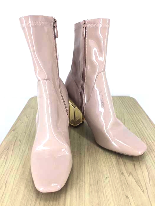PUBLIC DESIRE(パブリックディザイア) クリアヒールエナメルブーツ レディース シューズ