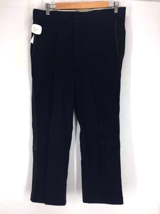 TOGA PULLA(トーガプルラ) レザーサイドライン ワークパンツ メンズ パンツ