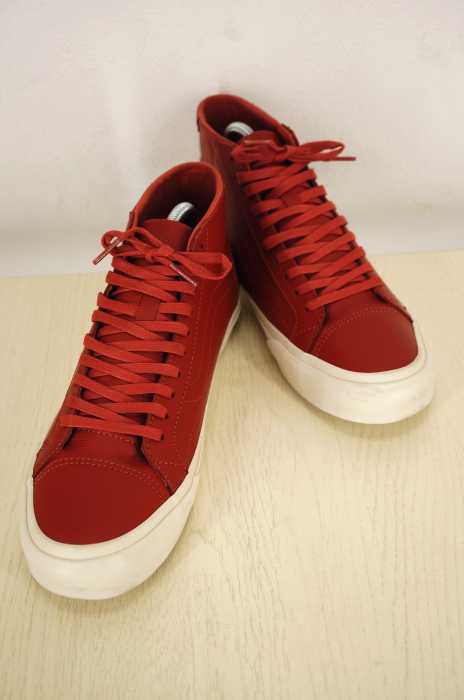 VANS (バンズ) ULTRA CUSH レザーミドルカットスニーカー メンズ シューズ