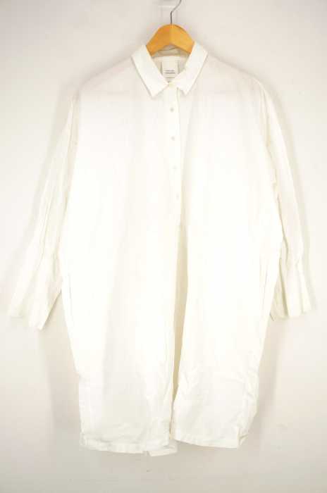 veritecoeur （ヴェリテクール） コットンワイドロングシャツ”Long shirt” レディース トップス