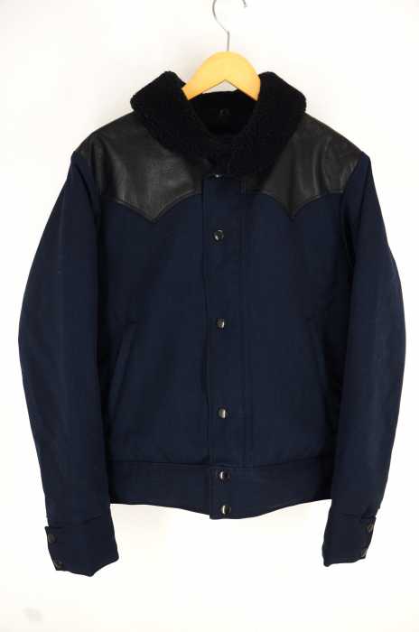 Rocky Mountain FeatherBed （ロッキーマウンテンフェザーベッド） Christy Jacket 襟ボアヨーク切替ダウンジャケット メンズ アウター