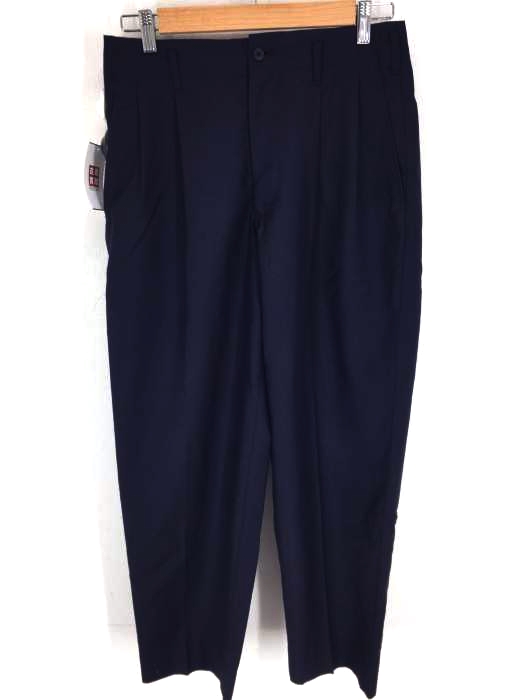 Designed and tailored by YOHJI YAMAMOTO(デザインアンドテーラードバイヨウジヤマモト) 1タックワイドテーパードスラックスパンツ メンズ パンツ