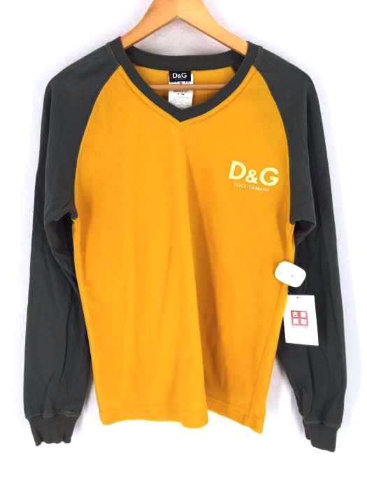 D&G（ディーアンドジー） VネックラグランTシャツ メンズ トップス