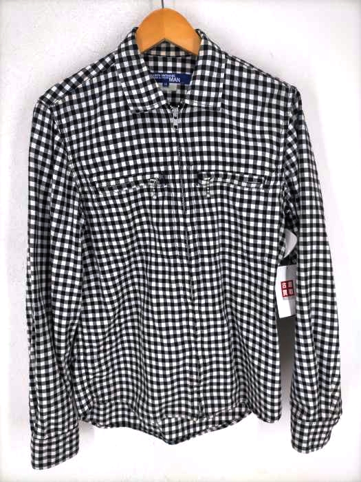 JUNYA WATANABE COMME des GARCONS MAN(ジュンヤワタナベコムデギャルソンマン) ジップアップネルシャツ AD2007 メンズ トップス