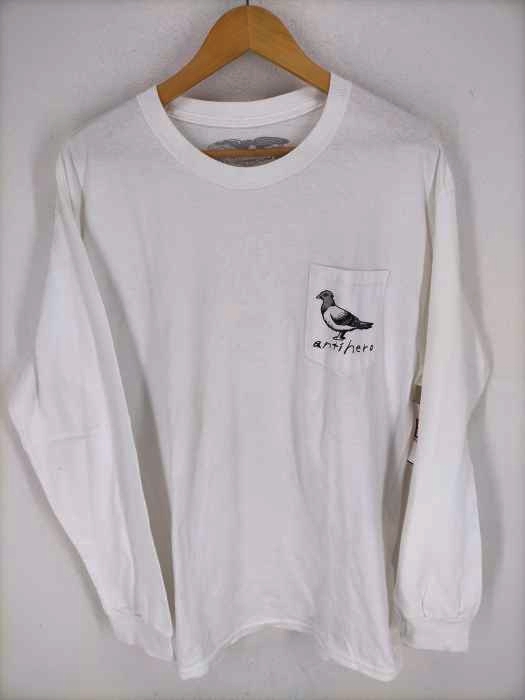 ANTIHERO（アンタイヒーロー） OG PIGEON POCKET L/S TEE メンズ トップス