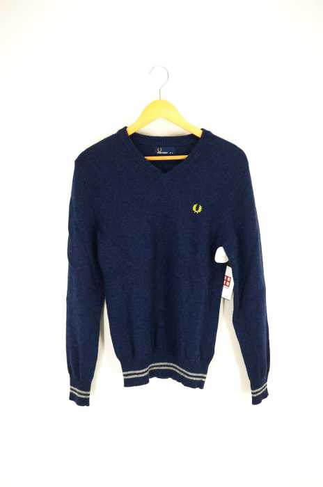 FRED PERRY （フレッドペリー） シェットランドVネックニット メンズ トップス