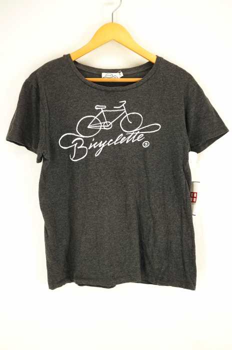 Kitsune Tee（キツネティー） Bicyclette 自転車 プリントTシャツ レディース トップス