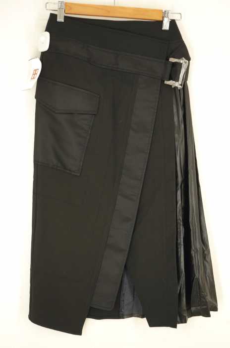 AULA AILA（アウラアイラ） SIDE PLEATED SKIRT レディース スカート