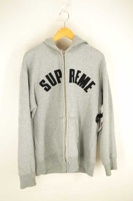Supreme （シュプリーム） Arc Logo Thermal Zip Up Hoodie メンズ トップス
