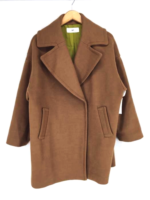 SLY（スライ） BIG COLLAR COCOON COAT レディース アウター