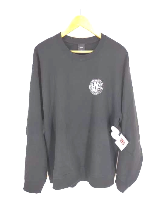HUF(ハフ) REGIONAL PUFF CREWNECK プリントプルオーバースウェットシャツ メンズ トップス