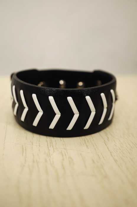 TOGA VIRILIS(トーガビリリース) Leather bangle メンズ アクセサリー