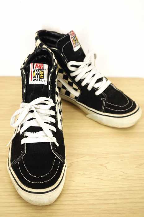 VANS （バンズ ） チェッカーフラッグ スケハイ メンズ シューズ