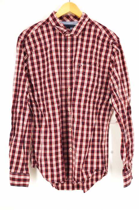 TOMMY HILFIGER （トミーヒルフィガー） 長袖チェックシャツ メンズ トップス