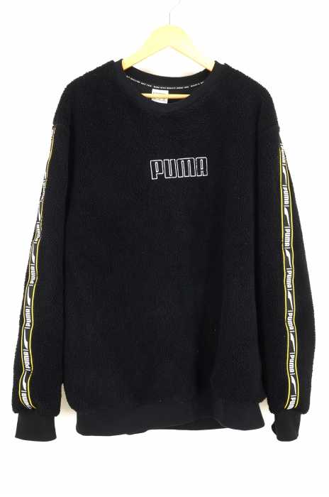 PUMA（プーマ） CHECK SHERPA CREW メンズ トップス