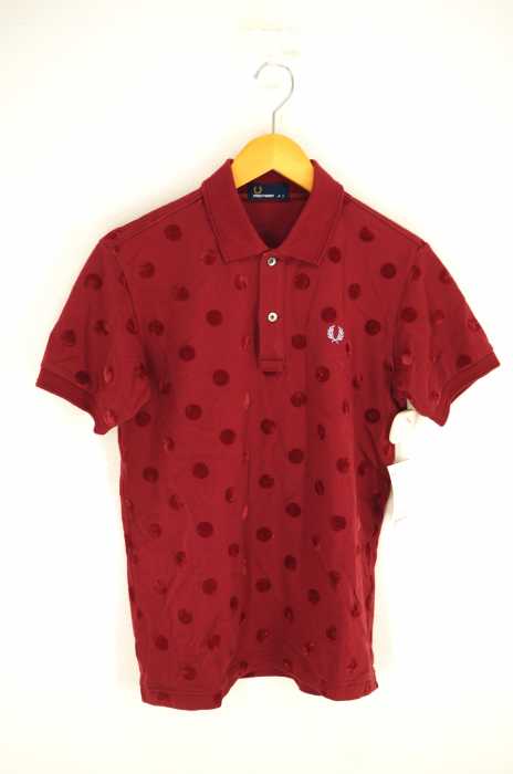 FRED PERRY （フレッドペリー） フロッキードットポロシャツ メンズ トップス
