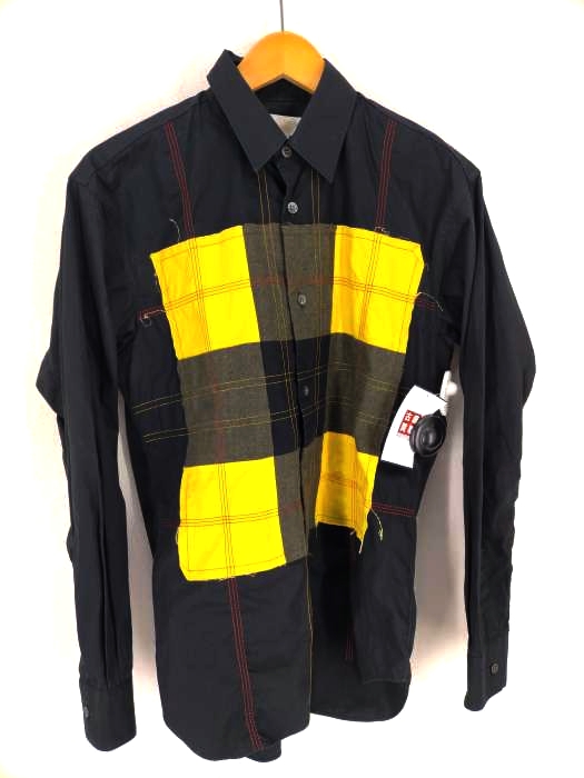 COMME des GARCONS SHIRT（コムデギャルソンシャツ） パッチワークステッチシャツ メンズ トップス