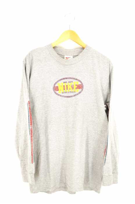 NIKE (ナイキ) 90S ロゴプリントロングスリーブTシャツ メンズ トップス
