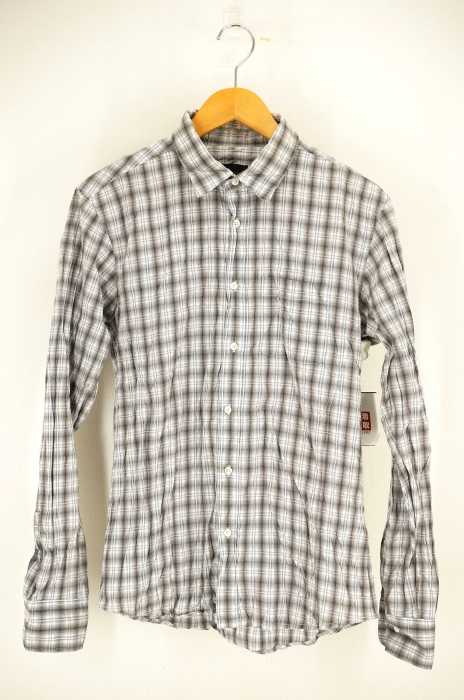 TETE HOMME(テットオム) オンブレチェック長袖シャツ メンズ トップス