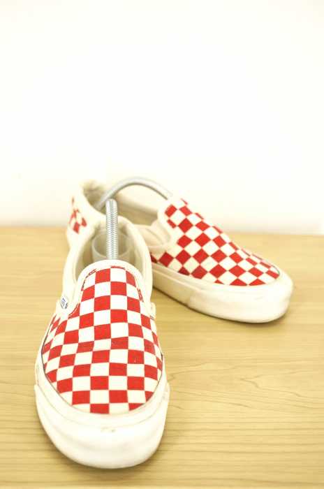 VANS （バンズ ） チェッカースリッポン レディース シューズ