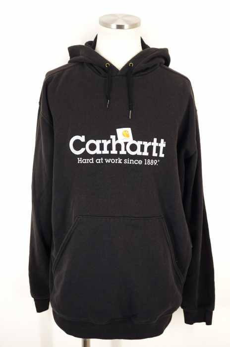 Carhartt （カーハート） ロゴプリントプルオーバーパーカー メンズ トップス