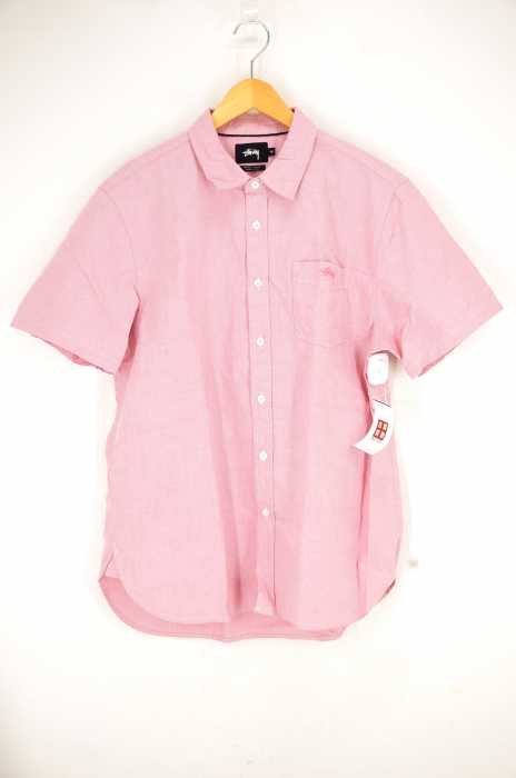 STUSSY (ステューシー) 胸刺繍半袖シャツ メンズ トップス
