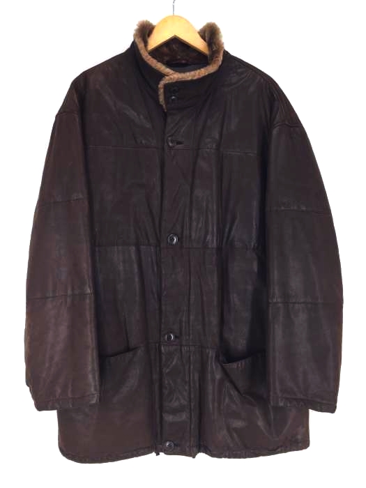 (美品)Lamatta 【ラマッタ】レザージャケット LAMATTA（ラマッタ） ファーレザージャケット メンズ アウター