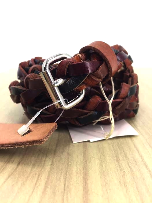 Vivienne Westwood（ヴィヴィアンウエストウッド） レザー編み込みベルト メンズ ファッション雑貨